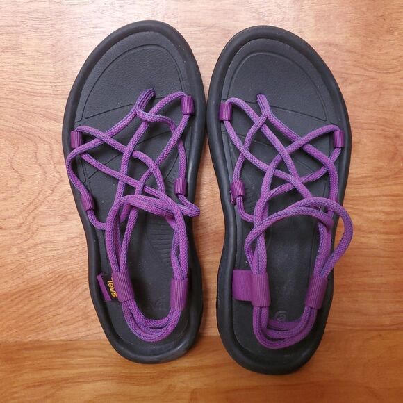 TEVA Sandals Women Size 8 Hurricane XLT Infinity Walking Hiking Purple 1091112 - Picture 4 of 8